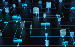 stock image networking